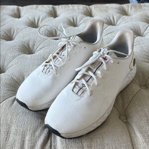 G Fore MG4+ Plus Mens White‎  Size 14 Spikeless Golf Shoes great shape